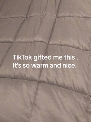 A post by @shemajay0 on TikTok caption: I got this from #giftfromtiktokshop  Its so warm you guys should buy it:)