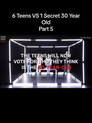 A post by @taboprod on TikTok caption: #jubilee #oddoneout #6vs1 #teens #fyp #viral 