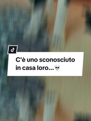 A post by @fatti_terrificanti on TikTok caption: C'è uno sconosciuto in casa loro...💀 #orrore #terrificanti #bunnythedog 