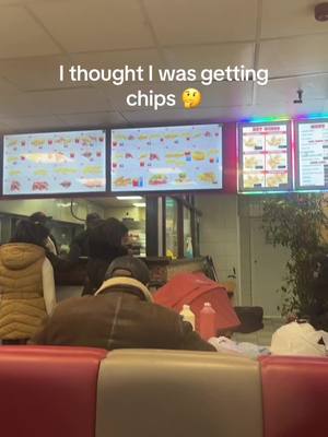 A post by @troyce_ on TikTok caption: Here in london they love chicken and chips and i was not expecting this #london #fyp #wow