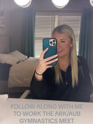 A post by @_oliviaelise_ on TikTok caption: follow along with me!! #womeninsports #arkansas #auburn #sports #fyp #foryoupage #communications