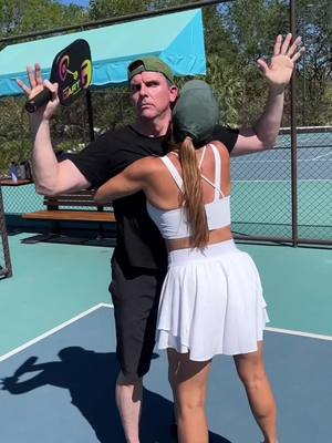 A post by @ehbeefamily on TikTok caption: The Pickleball Partner