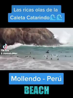 A post by @gonzalodf22 on TikTok caption: Las mejores playas de Mollendo #verano #you #Peru #yp 