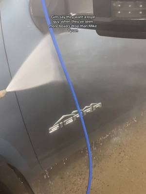 A post by @ on TikTok caption: Washin #fyp #gmc #sierra #trucktok #widesierra #porky 