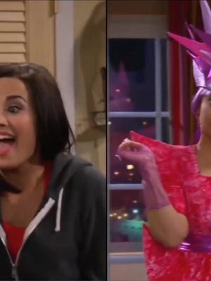 A post by @demilatam on TikTok caption: Sunny entre estrellas 2x14 parte 4 #sunnyentreestrellas #sunnyentreestrelas #sonnywithachance #demilovato #chicaschequeadoras #checkitout #chequealo   #lovatics #demi #disneychannel #channel #hannahmontana #loshechicerosdewaverlyplace #thewizardsofwaverlyplace #jonasbrothers #camprock #camprock #alexrusso #heartattack #coolforthedummer #sorrynotsorry #mileystewart #selenagomez #mileycyrus #zackycody #dovecameron #descendientes #descendants #sorandom #chaddylancooper #channy #jemi #series #revamped 