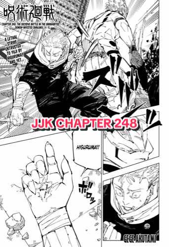 A post by @lytherii on TikTok caption: CHAPTER 249 LEAKS IN 7 HOURS. - predictions? #fy #fyp #jjk #jujutsukaisen #manga #jjkmanga #sukuna #gojousatoru #itadoriyuuji #foryoupage 