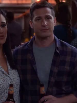 A post by @sxhstpwk on TikTok caption: I LOVE THEM😭😭 (ignore the glitch on the last clip) #fyp #viral #brooklyn99 #amysantiago #jakeperalta #peraltiagoedit #peraltiago #ninenine #like #getmefamous #share #brooklynninenine #couplegoals #Love 