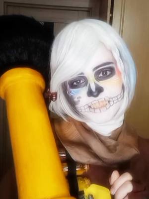 A post by @zephyrka_cosplay on TikTok caption: продолжаю выпускать ролики раз в 100 лет #Ink #SansInk #Sans #Cosplay #inkSans #UndertaleAu #Undertale #Underverse #ИнкСанс #Инк #Санс #АндертейлАу #Андертейл #Андервëрс #fyp #Косплей 