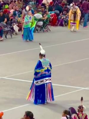 A post by @larynoakes on TikTok caption: already cant wait to dance again 🫶🏽🥰 #thatstoptho 😆 #IndigenousTikTok #fypシ #fyp #fancyshawl #womensfancyshawl 