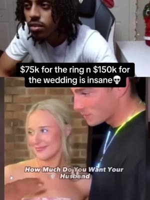 A post by @k_moneyyy1 on TikTok caption: Wheres the shame? 😭 #fypシ #trending #viral #kmoney #twitchstreamer #relatable #funny #marriage #weddingring 