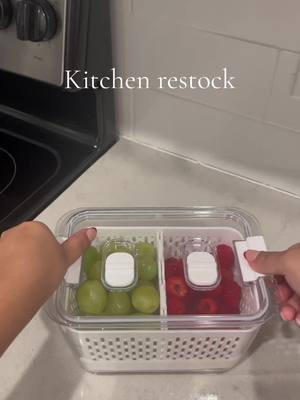 A post by @izzzbeth on TikTok caption: A little kitchen reatock #asmr #asmrsounds #restockasmr #kitchenrestock #reatock#organization #organizingtiktok 