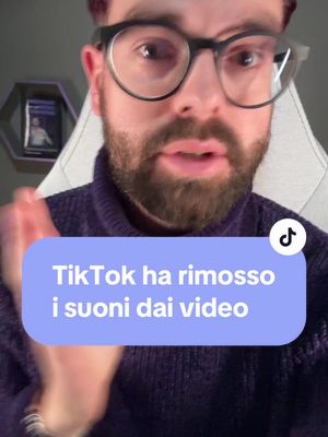 A post by @micheledemonte on TikTok caption: Rimosse le canzoni di Universal da TikTok. Perché mi vengono rimosse le canzoni #rimosselecanzoni 