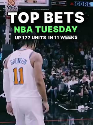 A post by @profitlinebets on TikTok caption: Up 177 units past 11 weeks | DISCORD IN BIO | #basketball #sportsbetting #sports #NBA