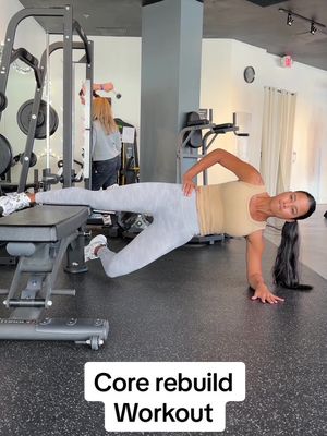 A post by @strong_mom on TikTok caption: I haven’t been working on my core as I should 😰 Even after almost 2 years postpartum, my core has not recovered yet.  I definitely feel how weak my core is when I do certain exercises.  So today I decided to start incorporating some core exercises into my routine to gradually rebuild my strength and stability of my core 💪🏾 ☑️Bear hover block squeeze ☑️Half get ups ☑️Copenhagen side plank ☑️Pallof press #aabodyfit #strongmom #core #pospartum #stability #strenght #corerebuild 