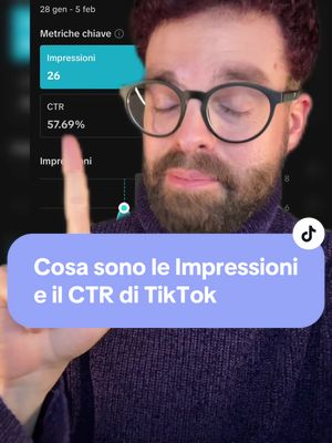 A post by @micheledemonte on TikTok caption: Cosa sono le Impressioni di TikTok #impressioni #ctr 