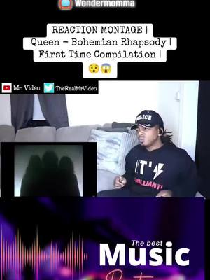 A post by @blueeyedhoosier on TikTok caption: #duet with @reaction BEST music #react #Queen #BohemianRhapsody #TheReactionWeAllHad 