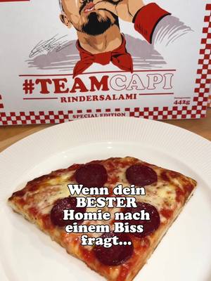 A post by @gangstarella_official on TikTok caption: Freund VS Bester Freund…. Immer so 😵🍕 #TeamCapi #gangstarella #pizza #feeddenvibe #capitalbra #viral #vibes #funny #freundvsbesterfreund 