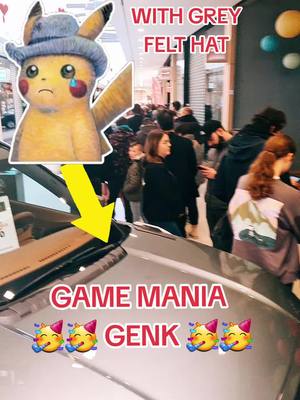 A post by @bree3960 on TikTok caption: #gamemania #pokemon #vangogmuseum #belgium #nederland 