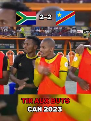 A post by @foot.react on TikTok caption: 3em place Congo vs Afrique du Sud #congo #afriquedusud🇿🇦 #congolaise🇨🇩 #southafrica #football #can2024 