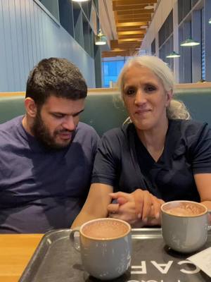 A post by @originalzeenat on TikTok caption: Lovely visit by my gorgeous son and his PA 🥰 #work #retail #marksandspencers #beauty #mands #mysparks #stratford #londonaquaticscentre #bettergym #autism #son #mum #family #deafblind #learningdisability