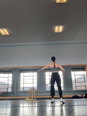 A post by @madelinemday on TikTok caption: I would love to post with music but I simply have no clue what song I was listening to #tapdance #dance #fyp #SuperBowl 