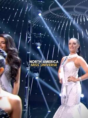 A post by @hmissuniverse on TikTok caption: Both were in the top 9 🇺🇲🇨🇦🇲🇽 ✨️🫧 #missuniverse #2016 