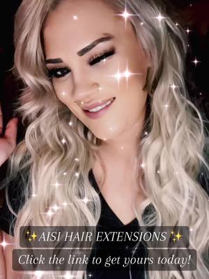 A post by @the.southern_belle.queen on TikTok caption: ✨AISI HAIR EXTENSIONS! These are amazing! Click the link to get yours today!✨ #aisihairextensions #hairextensions #aisi #tiktokviral #fyp #ValentinesDay #valentimesdaygift #tiktokshopping #viraltiktok #viral #gift 