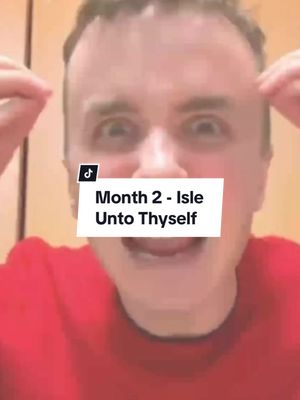 A post by @gabeebbo on TikTok caption: Month 2 - Isle Unto Thyself #miraclemusical #hawaiipartii 