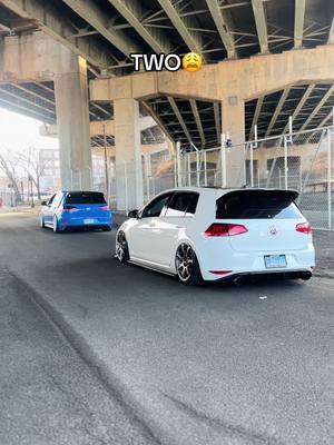 A post by @_mk7matt_ on TikTok caption: Best 2 out the dozen #vw #mk7gti #fyp #mk7 #carsoftiktok #cartok #trending #foryoupage #carsoftiktok #cartok