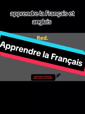 A post by @frenchclass3 on TikTok caption: Learn french and English...... apprendre la Français et anglais.............. #vue #visibilité #following #learnenglish #100kviews #1millionviews #foryou #learningfrench 