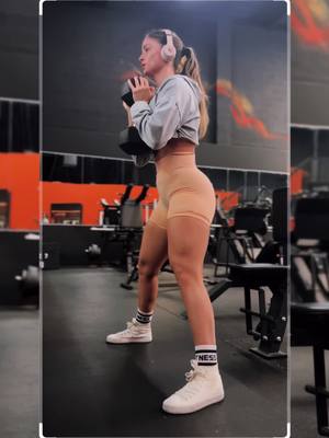 A post by @shainabayy on TikTok caption: Leg day ❤️