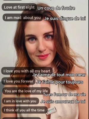 A post by @francais_avec_nelly on TikTok caption: quelques expressions pour parler d'amour 🥰#learnfrench #frenchlearning #speakfrench #frenchlesson #frenchwords #frenchteacher 