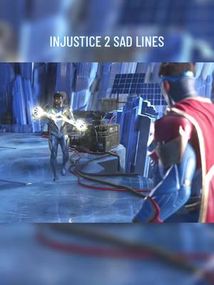 A post by @big_dog_neal on TikTok caption: Injustice 2 Sad Lines Remastered#injustice2 #injustice #superman #batman #wonderwomen #drfate #blacklightning #redhood #mrfreeze #bane #flash #captaincold #sad #intro 