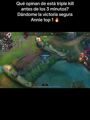 A post by @snk.kensou on TikTok caption: Que opinan de esta jugada? A si juega la annie top 1 🔥 #paratii #leagueoflegends #riot #leagueoflegends #vidagamer #mejoresjugadas #foryourpage #wildrift #annie 