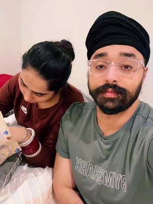 A post by @simmikhurana1999 on TikTok caption: Best job in the world😂#husband&wife#fun#comedy