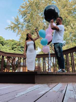 A post by @deeanmansour on TikTok caption: Best moment 💙🧿 of my life !! #genderreveal #babyboy #Love #fypシ #fypシ゚viral #follow #foryou #اكسبلور #مشاهير_تيك_تو 