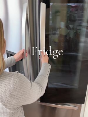 A post by @clean_organize_decorate on TikTok caption: A long overdue fridge cleaning. Shes ready to get stocked back up! #fridgeorganization #asmr #refrigeratororganization #mommotivation #momlife #cleanwithme #organizedhome #CleanTok #cleaningasmr 