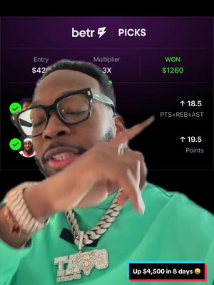 A post by @goatsportsck on TikTok caption: My $1,000 challenge to a G-Wagon is going crazy! #dayinthelife #sports #greenscreen  @Betr  @Betr Picks 