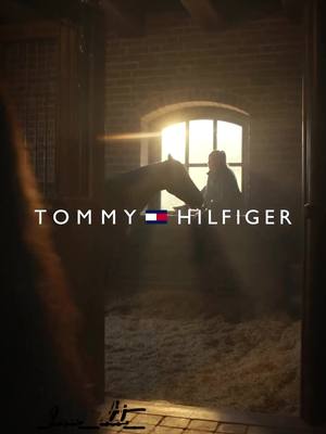 A post by @_horse__edit__ on TikTok caption: Equestrian Tommy Hilfiger ❤️‍🔥❤️‍🔥❤️‍🔥#horse #edit #fyp #tommyhilfiger #showjumping 