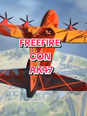 A post by @gexxram on TikTok caption: JUGANDO FREEFIRE CON AK47 VIDEO COMPLETO EN EL LINK DE MI PERFIL#virał #foryou #parati #video #game #freefire #ak47 