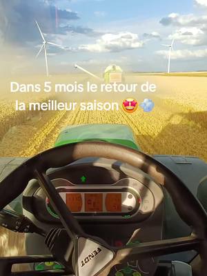 A post by @agribenji_80 on TikTok caption: Vivement que ça revienne ! 💨🔥 #passion #fendt #agriculture #moisson #été #claas 