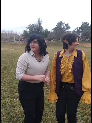 A post by @heyhaycosplay on TikTok caption: at some point, they were happy... right? #fablesmp #fablesmpcosplay #brotors #fablesmprae #fablesmpicarus @sherbert / rina 