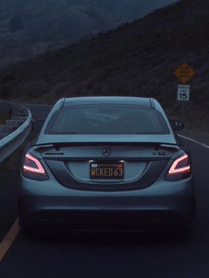 A post by @closzuree on TikTok caption: Wicked AMG C63s😈 | 🎥streetvaderz #mercedes #c63 #car #edit #caredit #viral #trending #fyp #fypシ #teamnfg #teamfx⚜️