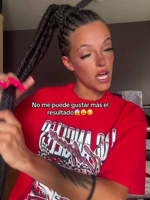 A post by @bellakasass on TikTok caption: acompañame a una tarde entera soltandome las trenzas (lo tenia en borradores)