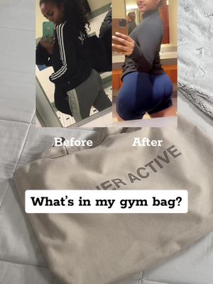 A post by @y.dawit on TikTok caption: my essentials! Everything is in my amazon storefront linked in bio💕 #fyp #whatsinmybag #gymgirl #CapCut 