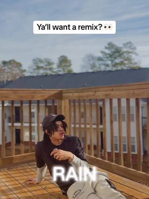 A post by @melodicb on TikTok caption: You already know! Tag an artist that you think should be on the ‘Rain’ official remix!! 🫶🏽🙏🏽 #viralremix  #viralreels  #reelsviral  #christianrap  #gospelmusic  #rainremixs 