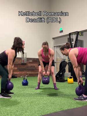 A post by @skate_a_basketball on TikTok caption: Three times the power, three times the fun! Love crushing these workouts with my Modus squad! 💪🏼💞#kettlebells #kettlebellworkout #gym #gymmotivation #gymgirl #strongwomen #fitness #fitnessmotivation #reels #trending #fitnessclass #gymclass #rdl #romaniandeadlift