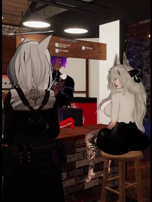 A post by @pizzza_mizzza on TikTok caption: Who's really in charge? @mae_k_ @gigalag #fakebodies⚠️ #vrchat #vrchatmemes #quest3 #vrchatcommunity #vrchatfullbody #couples #fyp