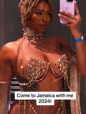 A post by @naturalbabepro on TikTok caption: Jamaica Carnival is arojnd the corner and Incant wait to wear my design in the road!!!  Register now! #carnival #jamaicacarnival #visitjamaica #caribbeancarnival #traveltips 