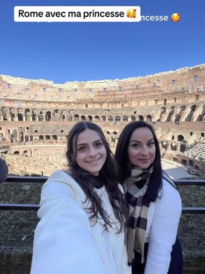 A post by @colamiss on TikTok caption: Quatre jours avec ma princesse @Lola🫶🏼 gravés à jamais dans mon coeur de maman ❤️ #mèrefille #rome #voyage #colizeum #fontainedetrevi #vaticano #fontainedetrevi 